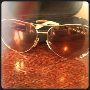 Michael Kors rose pink aviators